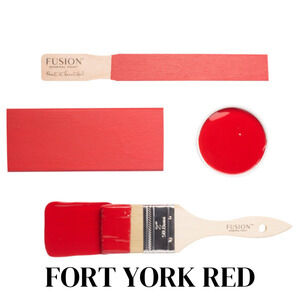 Fort York Red - Fusion Mineral Paint 37 ml Upcycling Furniture Project Paint